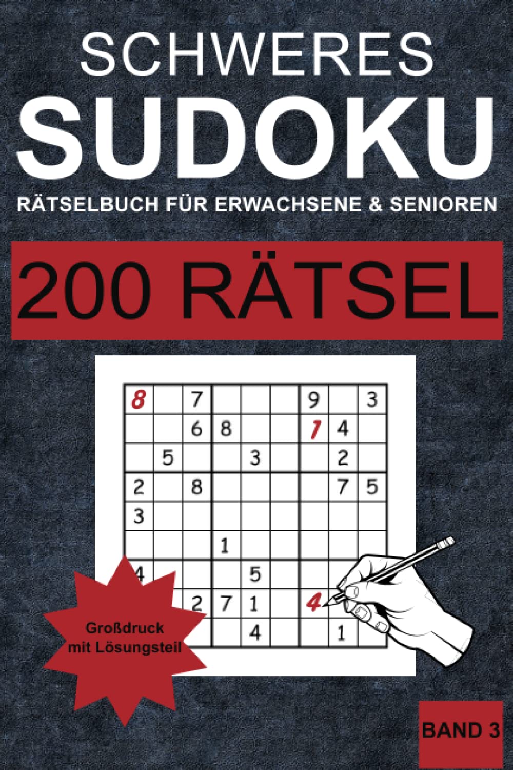 Sudoku Buch Schwer Band 3