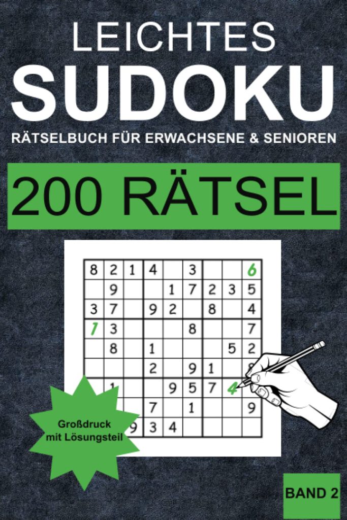 Sudoku Buch Leicht Band 2