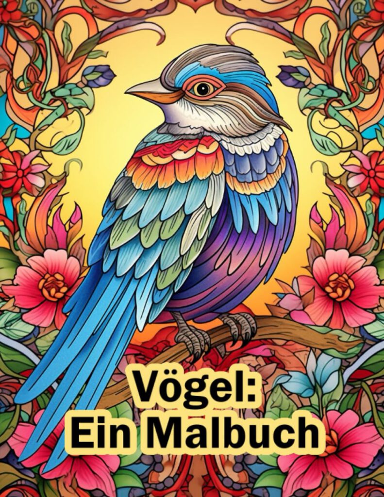 Vögel - Ein Malbuch